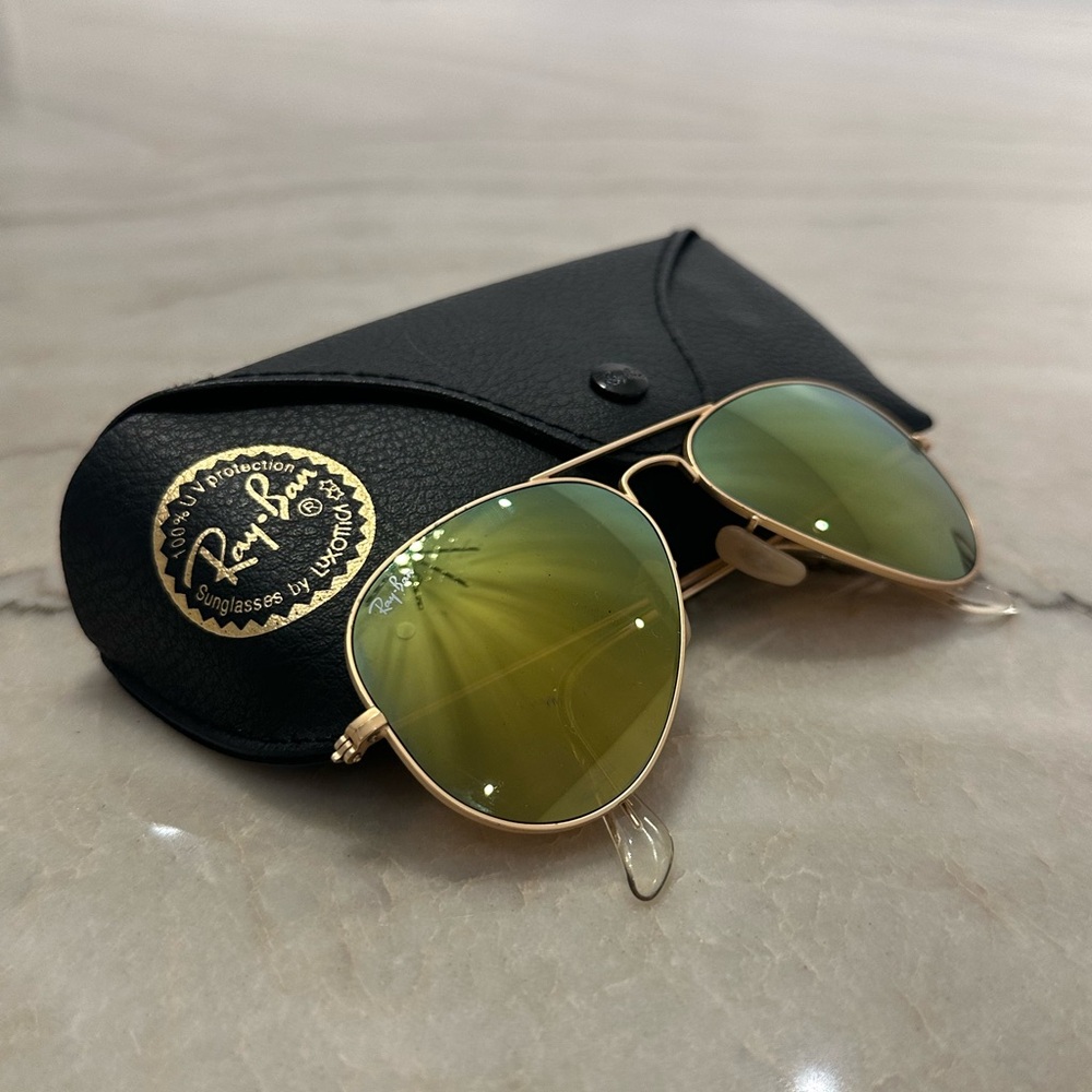 Ray Ban Aviator Flash Lenses